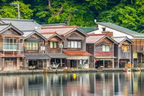 朝の漁港